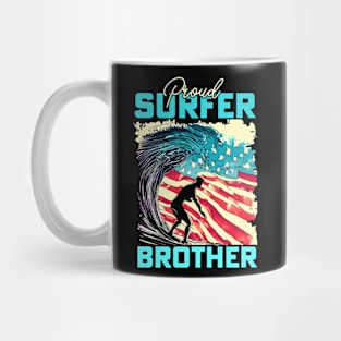 Proud Surfer Brother Mug